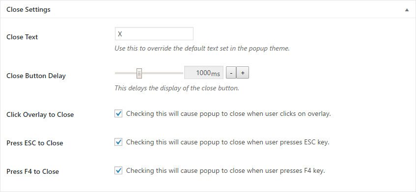 Contact Us Popup Popup Maker Close Settings