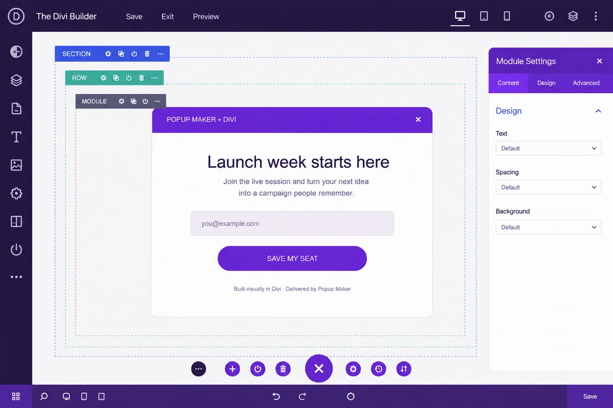 How to Create a Divi Popup with Popup Maker