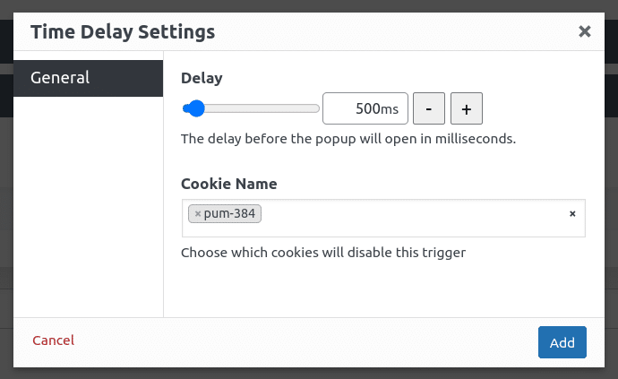 How To Create A Free Popup For Divi Builder 11 Time Delay Trigger Settings