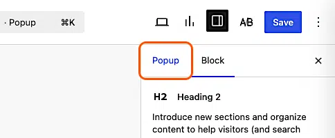 How To Create A Content Split Test 15 Pm Pro Split Click Popup Tab