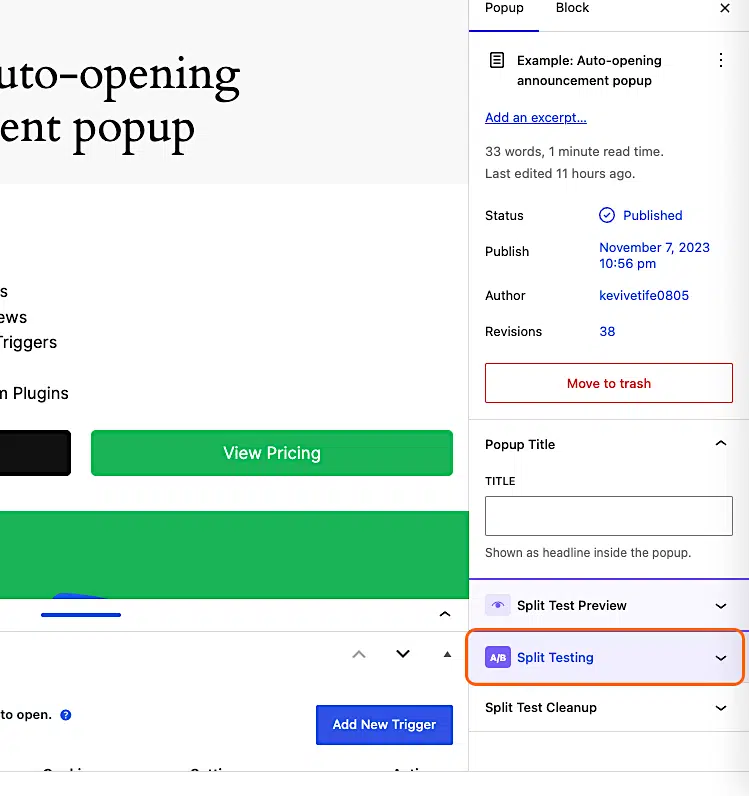 How To Create A Settings Split 1 Pm Pro Split Content Create