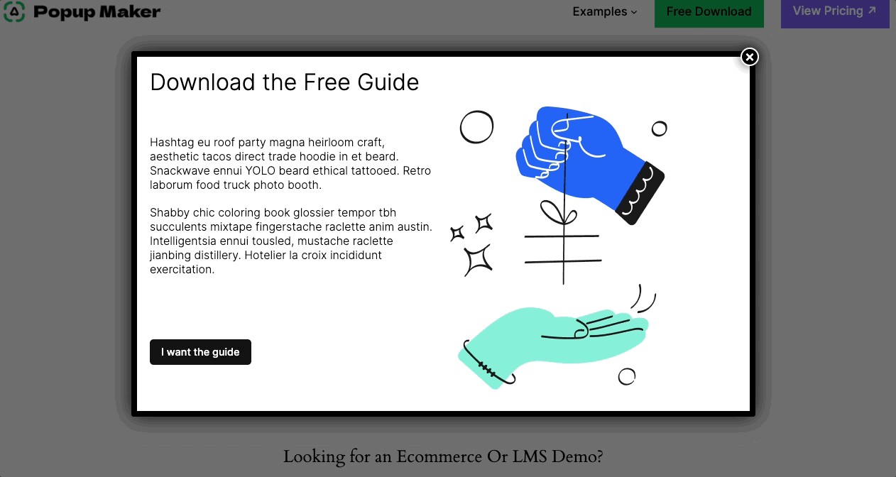 How To Split Test A Popup In Popup Maker 21 Pm Split Headline Demo