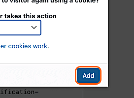 Pm Trigger Cookie Add Button Marked